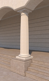 Бетонные колонны